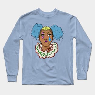 Sad clown girl Long Sleeve T-Shirt